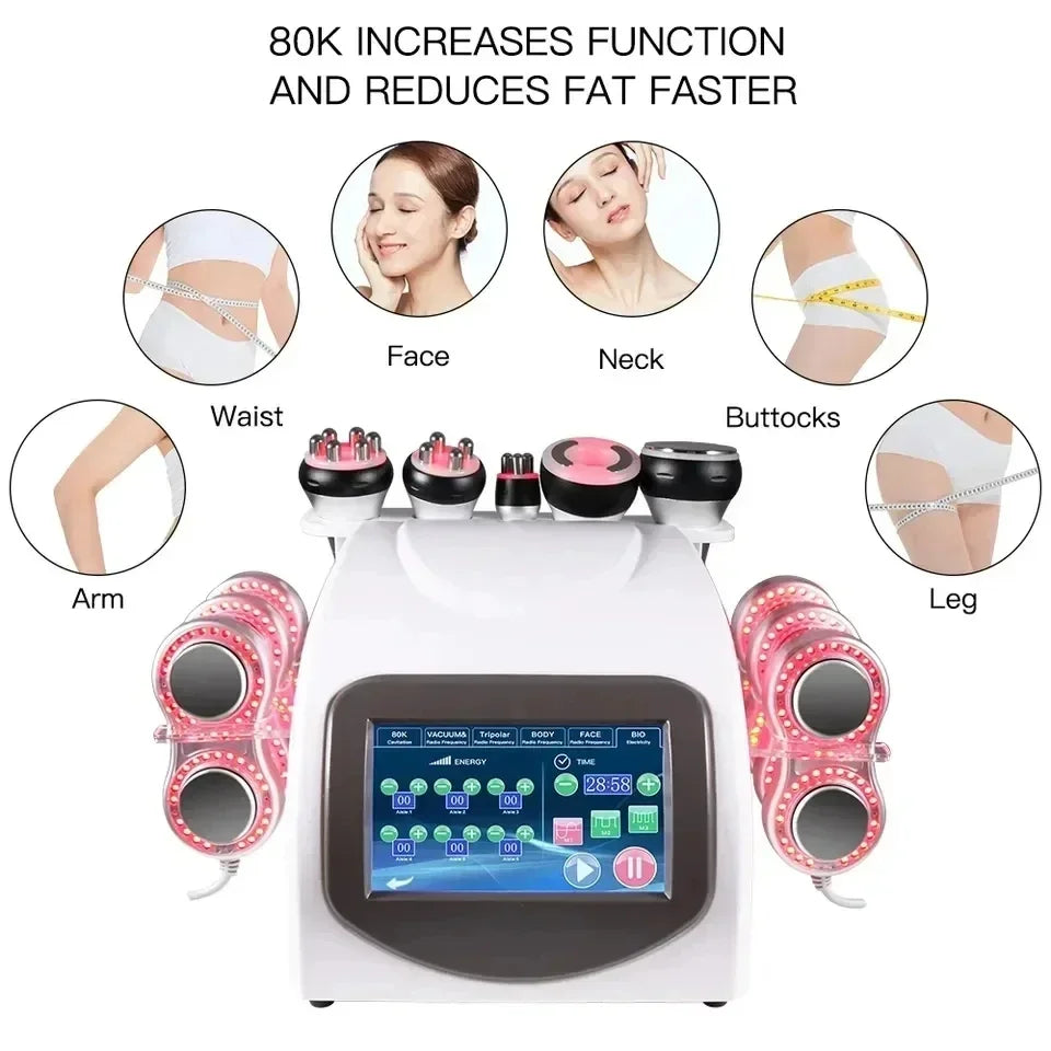 z 6 in 1 80K fat burner cavitation machine weight loss body slimming cavitation machine 80kPopular
