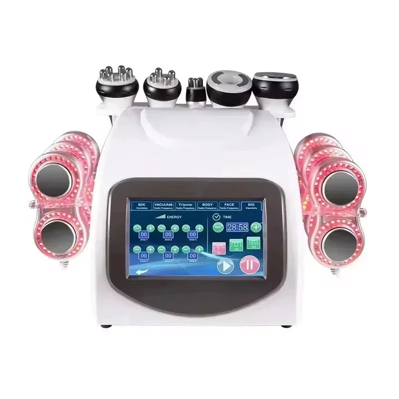 Cavitation Machine 6 in 1, 80K fa Burner, Weight Loss, Atombers GR Corporel, 80 kPopméthanol