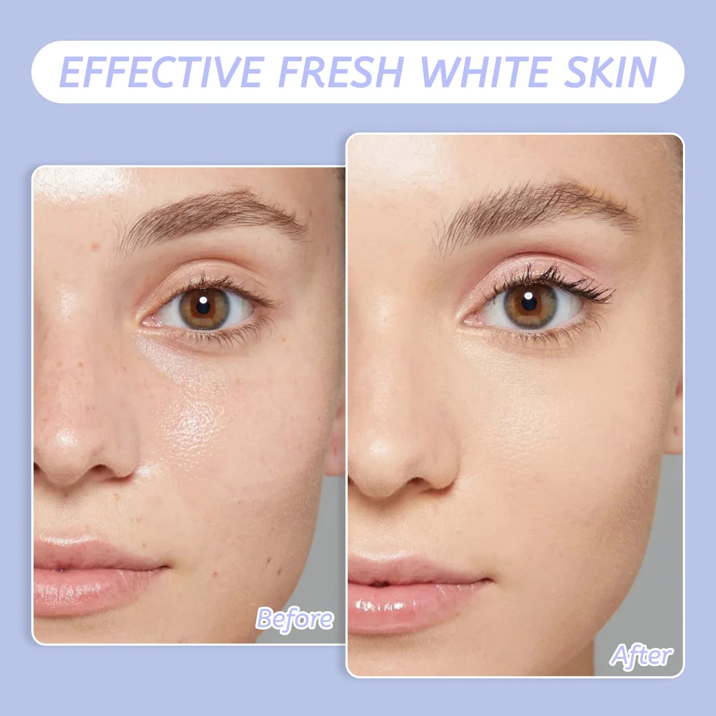 Pre makeup milk isolation cream, invisible pores brightening skin tone, and natural makeup cream