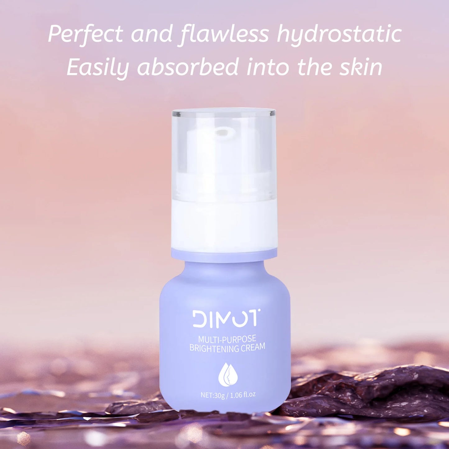 Pre makeup milk isolation cream, invisible pores brightening skin tone, and natural makeup cream
