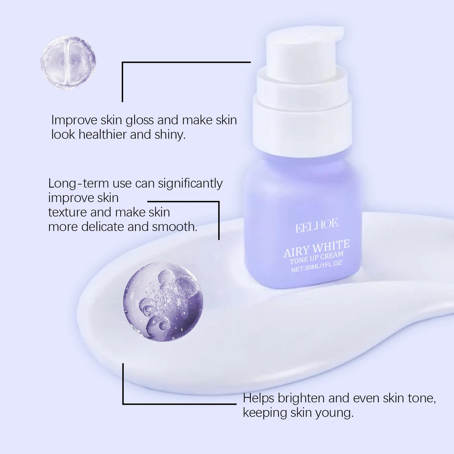 Vitamin C Cream Brightening Skin Lightening Face Concealer Full Coverage Improve Dull Skin Repair Facial Moisturizing Cream 30ml