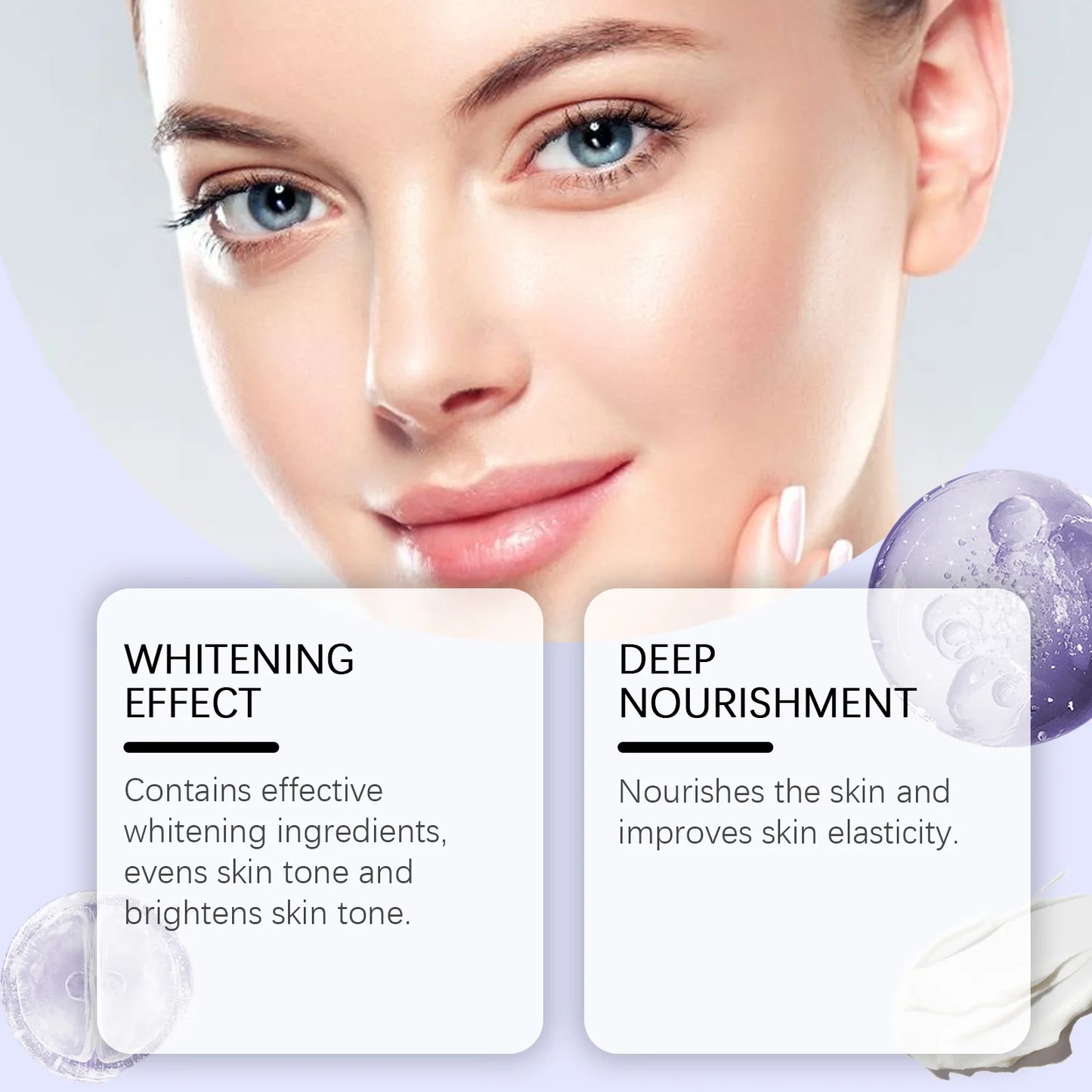 Vitamin C Cream Brightening Skin Lightening Face Concealer Full Coverage Improve Dull Skin Repair Facial Moisturizing Cream 30ml