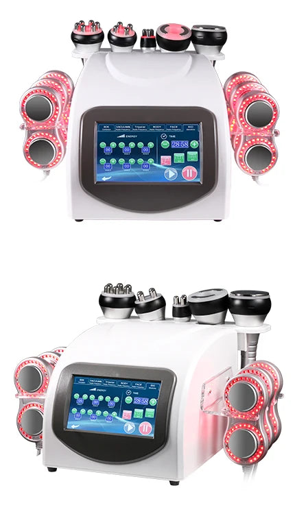 New 80k 40Khz Ultrasonic Cavitation Lipo Laser Rf Vacuum 5D Fat Slimming Beauty Weight Loss Machine with EMS Pad