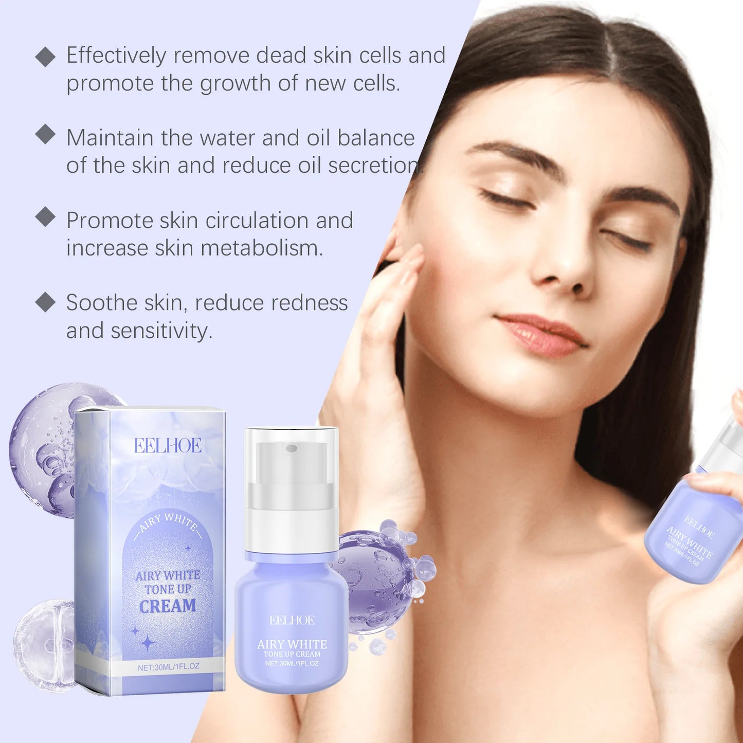 Vitamin C Cream Brightening Skin Lightening Face Concealer Full Coverage Improve Dull Skin Repair Facial Moisturizing Cream 30ml