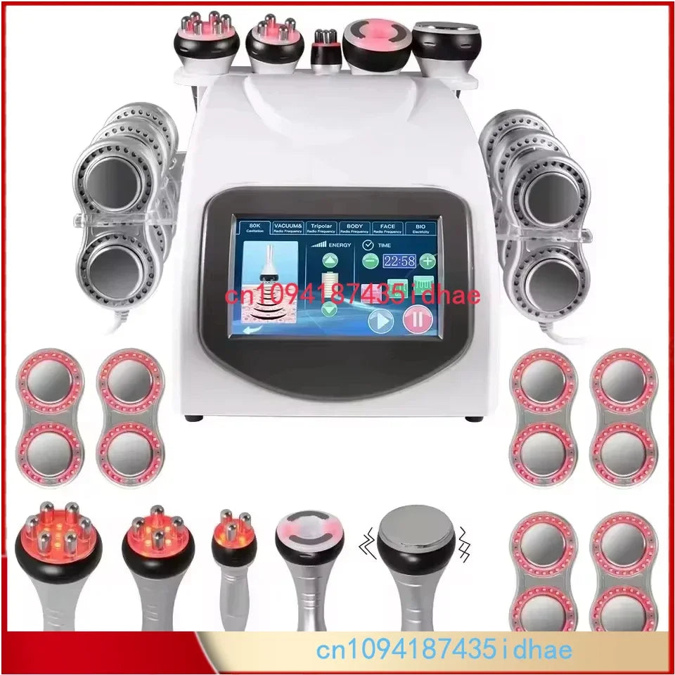 Cavitation Machine 6 in 1, 80K fa Burner, Weight Loss, Atombers GR Corporel, 80 kPopméthanol